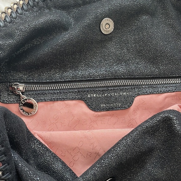 Stella McCartney Black Three Chain Tote - Picture 9 of 9